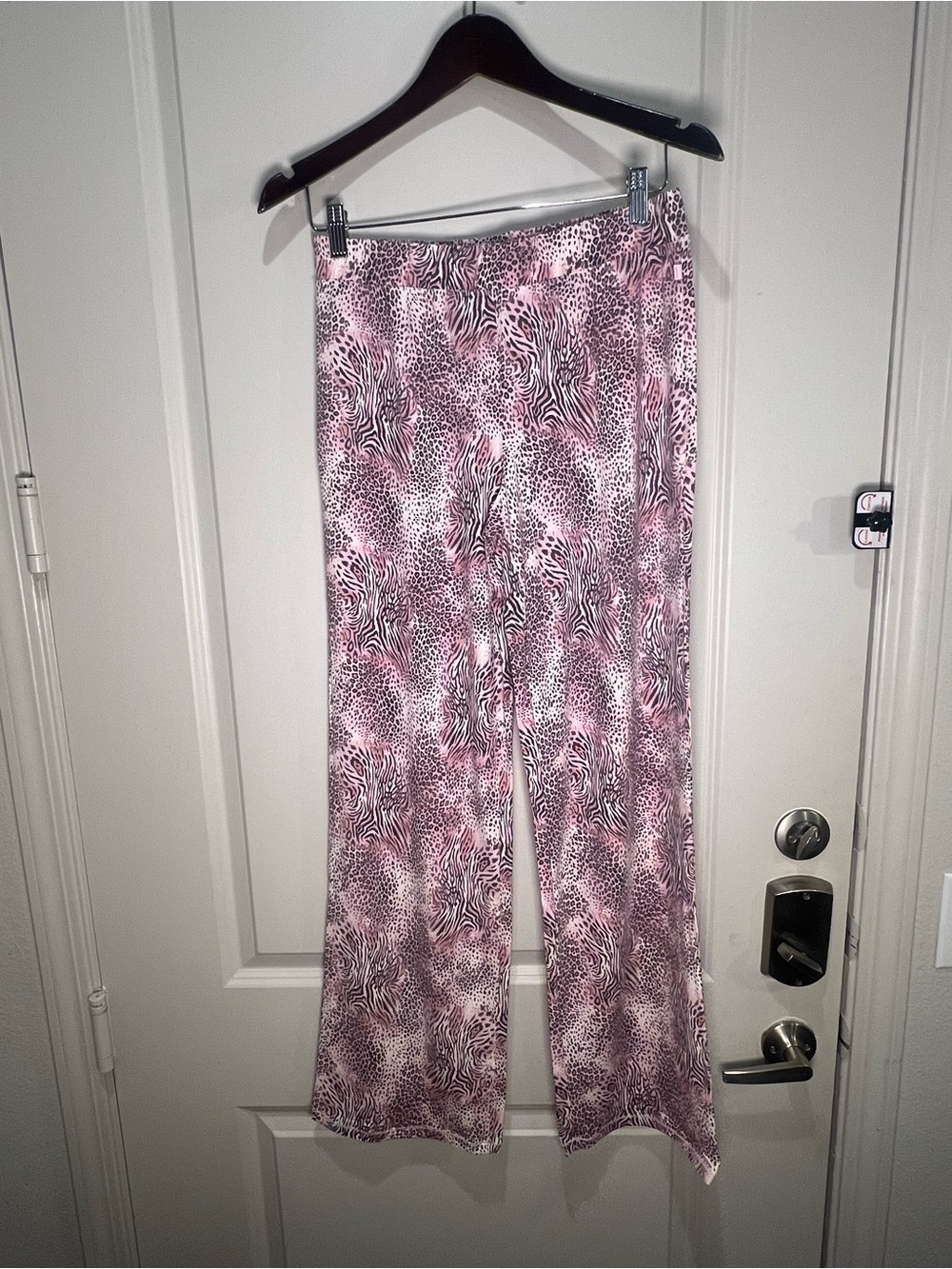 SKIMS Bloom Mini Animal Print Pajama Set Size Large NWT - Picture 6 of 9